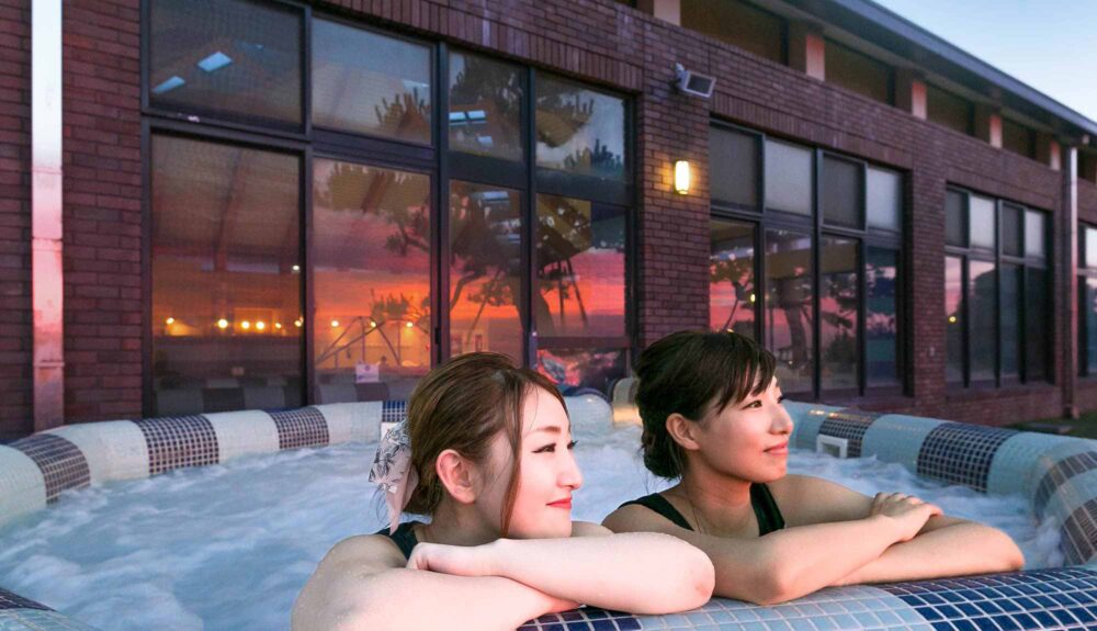 夕日